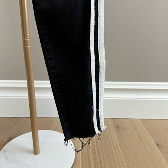 Pistola “Audrey” Black & White Stripe Skinny Jeans – Size 27 - Picture 4 of 6